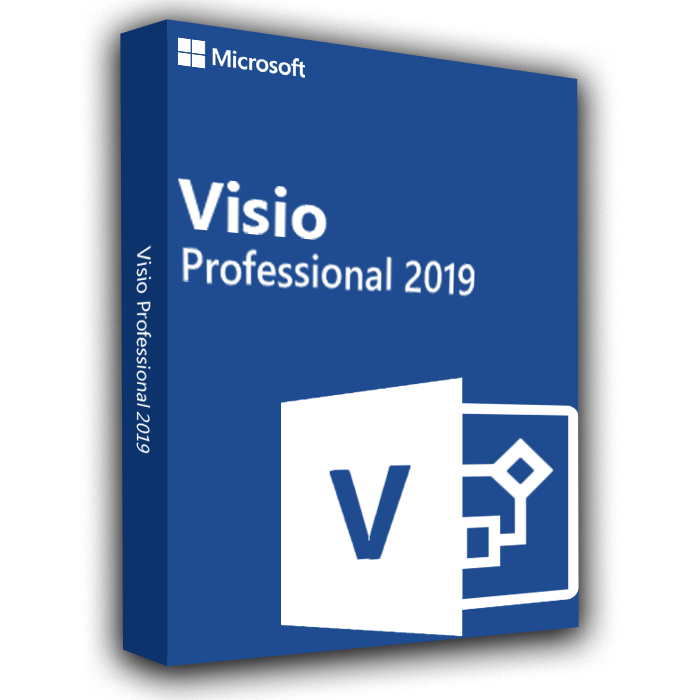 Microsoft Visio Professional 2019 - Full Version Microsoft Visio Professional 2019 License