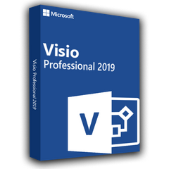 Microsoft Visio Professional 2019 - Full Version Microsoft Visio Professional 2019 License